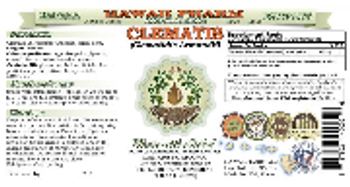 Hawaii Pharm Clematis - herbal supplement