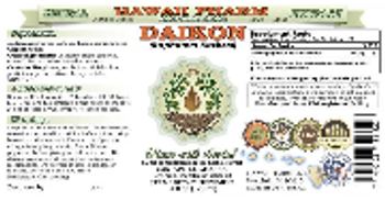 Hawaii Pharm Daikon - herbal supplement