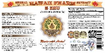 Hawaii Pharm E Zhu - herbal supplement