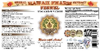 Hawaii Pharm Fennel - herbal supplement