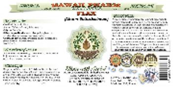 Hawaii Pharm Flax - herbal supplement
