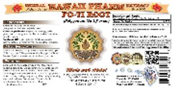 Hawaii Pharm Fo-Ti Root - herbal supplement