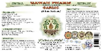 Hawaii Pharm Garlic - herbal supplement