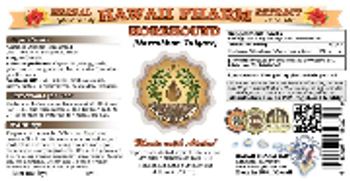 Hawaii Pharm Horehound - herbal supplement