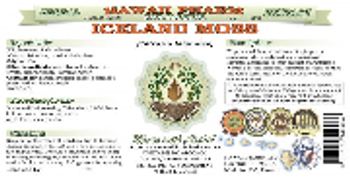 Hawaii Pharm Iceland Moss - herbal supplement