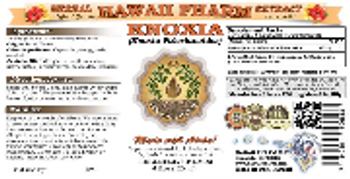 Hawaii Pharm Knoxia - herbal supplement