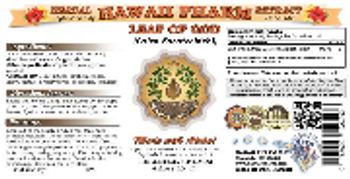 Hawaii Pharm Leaf of God - herbal supplement