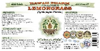 Hawaii Pharm Lemongrass - herbal supplement