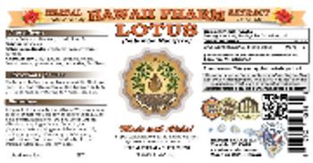 Hawaii Pharm Lotus - herbal supplement