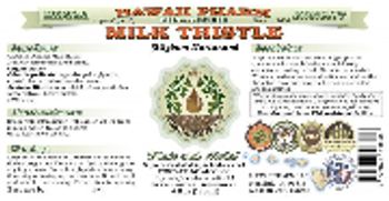 Hawaii Pharm Milk Thistle - herbal supplement