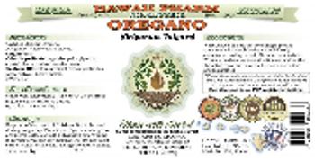 Hawaii Pharm Oregano - herbal supplement