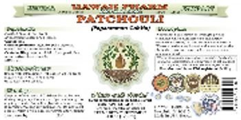 Hawaii Pharm Patchouli - herbal supplement