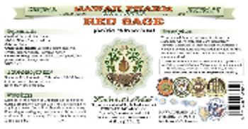 Hawaii Pharm Red Sage - herbal supplement