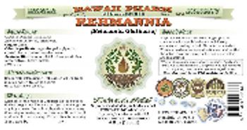Hawaii Pharm Rehmannia - herbal supplement