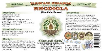 Hawaii Pharm Rhodiola - herbal supplement