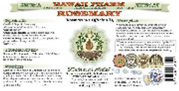 Hawaii Pharm Rosemary - herbal supplement