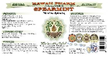 Hawaii Pharm Spearmint - herbal supplement