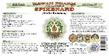 Hawaii Pharm Spikenard - herbal supplement