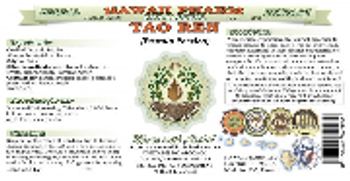 Hawaii Pharm Tao Ren - herbal supplement