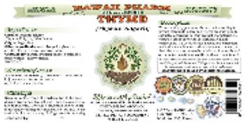 Hawaii Pharm Thyme - herbal supplement