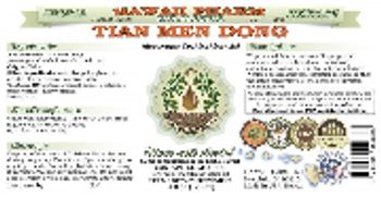 Hawaii Pharm Tian Men Dong - herbal supplement
