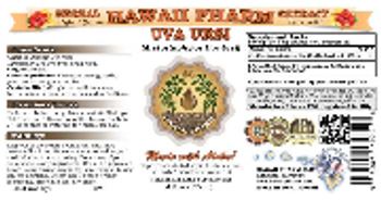 Hawaii Pharm Uva Ursi - herbal supplement