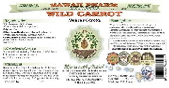 Hawaii Pharm Wild Carrot - herbal supplement