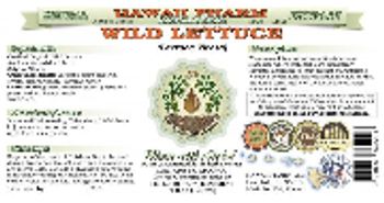 Hawaii Pharm Wild Lettuce - herbal supplement