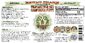 Hawaii Pharm Wild Lettuce and California Poppy - herbal supplement