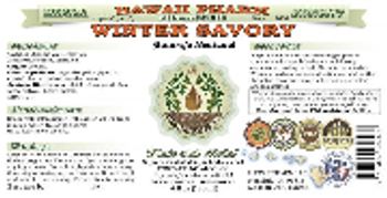 Hawaii Pharm Winter Savory - herbal supplement