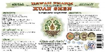Hawaii Pharm Xuan Shen - herbal supplement