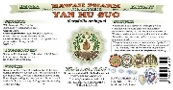 Hawaii Pharm Yan Hu Suo - herbal supplement