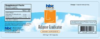 HBC Protocols Adipose Eradicator - supplement