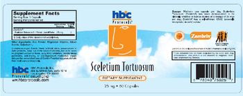 HBC Protocols Sceletium Tortuosum 25 mg - supplement