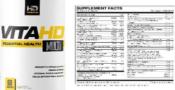 HD Muscle VitaHD Essential Health Multi - supplement