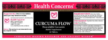 Health Concerns Curcuma Flow - herbal supplement