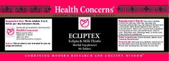 Health Concerns Ecliptex - herbal supplement