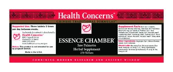 Health Concerns Essence Chamber - herbal supplement