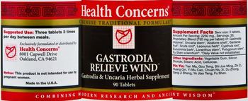 Health Concerns Gastrodia Relieve Wind - gastrodia uncaria herbal supplement