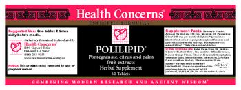Health Concerns Polilipid - herbal supplement