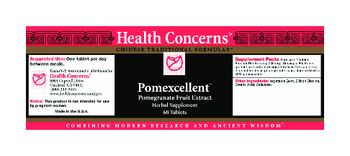 Health Concerns Pomexcellent - herbal supplement