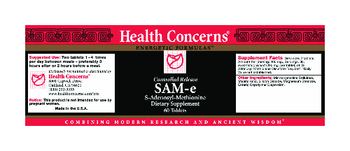Health Concerns Sam-E - supplement