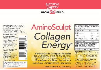 Health Direct AminoSculpt Collagen Energy Natural Cherry - supplement