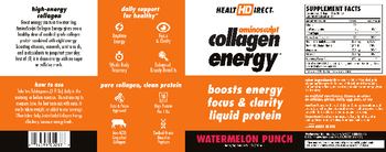Health Direct AminoSculpt Collagen Energy Watermelon Punch - supplement