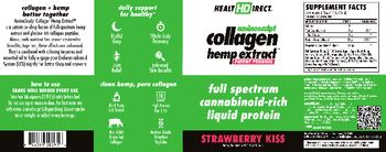 Health Direct AminoSculpt Collagen Hemp Extract Strawberry Kiss - supplement