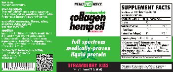 Health Direct AminoSculpt Collagen Hemp Oil Strawberry Kiss - supplement
