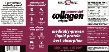 Health Direct AminoSculpt Collagen Original Cherry - supplement