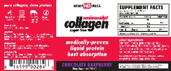 Health Direct AminoSculpt Collagen Sugar-Free Chocolate Raspberry - supplement