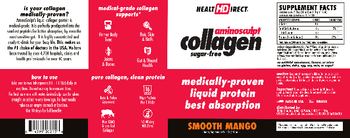 Health Direct AminoSculpt Collagen Sugar-Free Smooth Mango - supplement