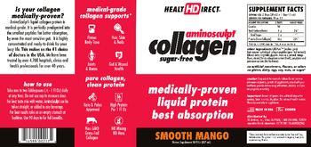 Health Direct AminoSculpt Collagen Sugar-Free Smooth Mango - supplement